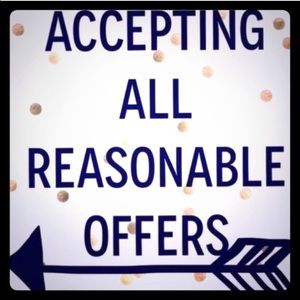 MAKE ME AN OFFER 😜