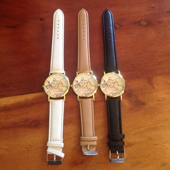 World Map Fashion Watch - Picture 3 of 4