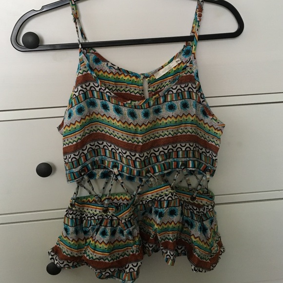 Printed tank top