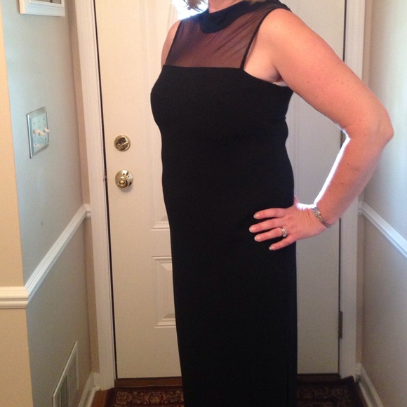 Long Black Gown