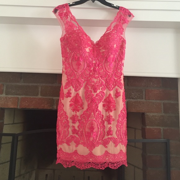 pink JOVANI homecoming dress