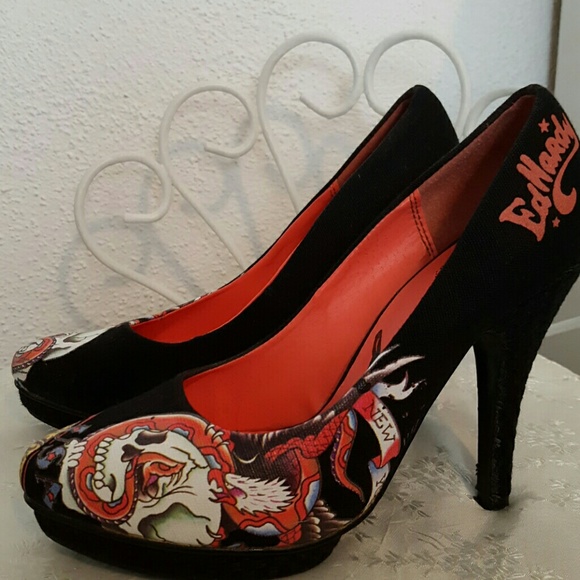 Ed hardy heels