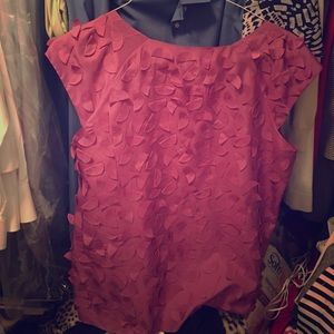 Purple short sleeve top