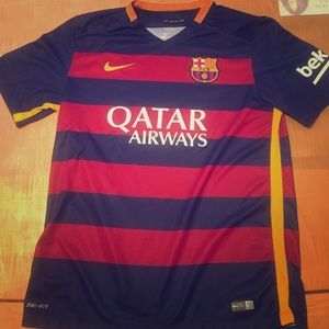 2015/16 FC Barcelona Stadium Home Jersey