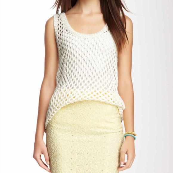 ☀️ Brae Net Tank Sweater