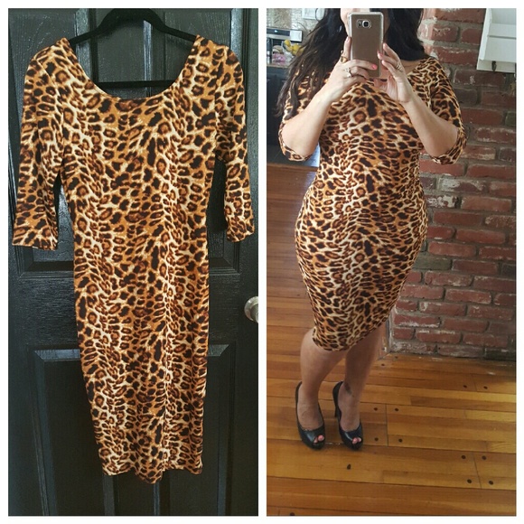 🆕   Sexy Leopard print dress - Picture 2 of 3