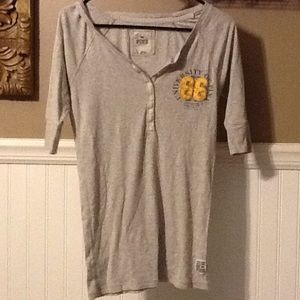 3/4 sleeve PINK university