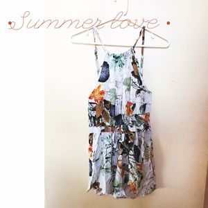 Tropical boho romper 🌴 •