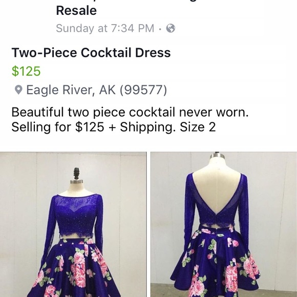 NOT FOR SALE ISO this exact dress tell me the size - Picture 2 of 3