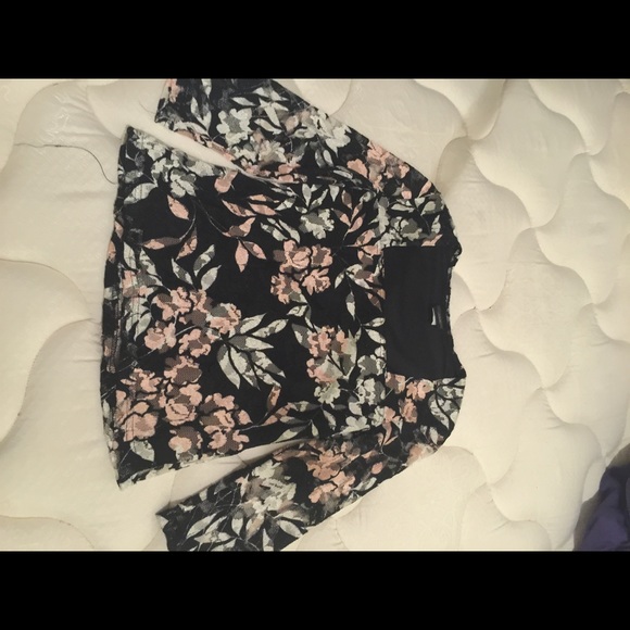 Dressy floral shirt
