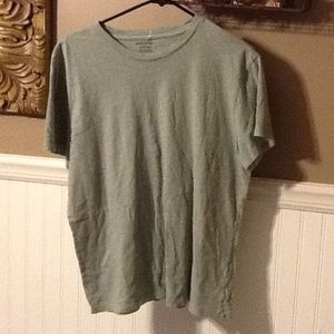 Men's green banana republic fitted crew tee