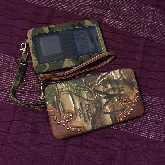 Camo wallet lot of 2