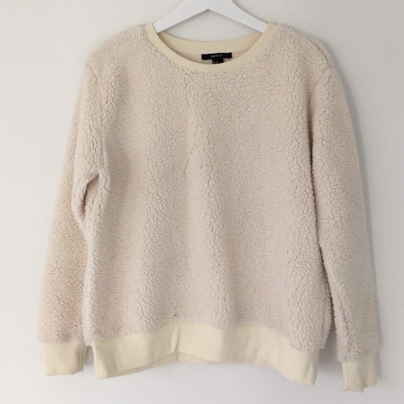 Forever 21 Sweaters - Forever 21 Faux Shearling Sweater