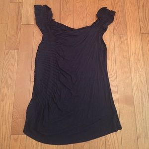 Dark blue Anthropologie shirt