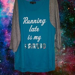 L.A THREADS- Running is my cardio exercise shirt