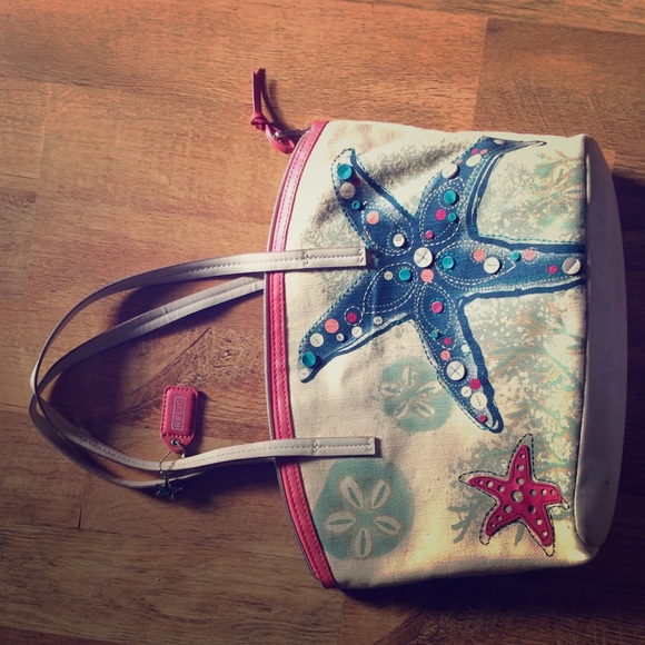 Relic nautical starfish purse