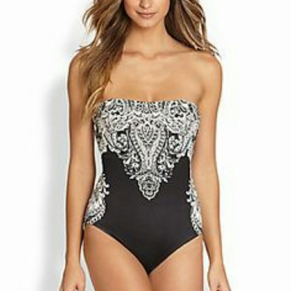 Gorgeous Embellished Bandeau Swimsuit