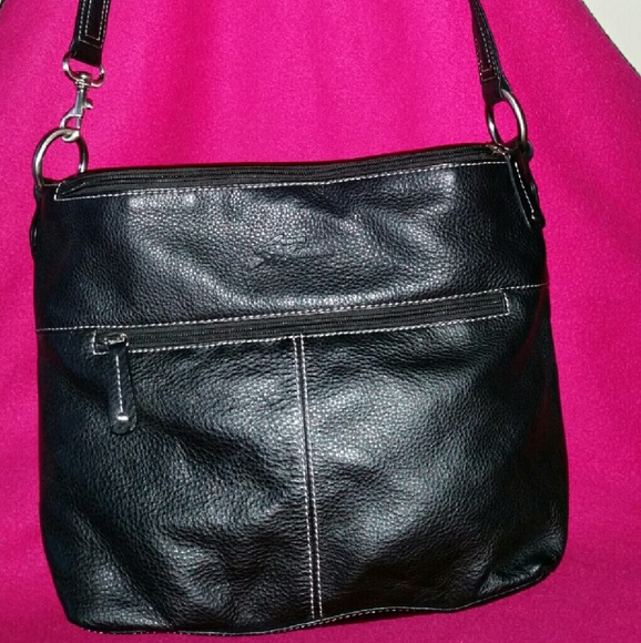 Genuine soft  leather  Stone & Co purse black