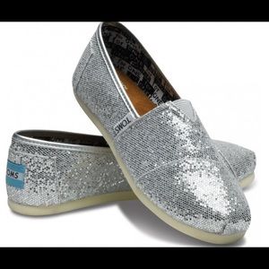 TOMS - SILVER GLIMMER  CLASSICS