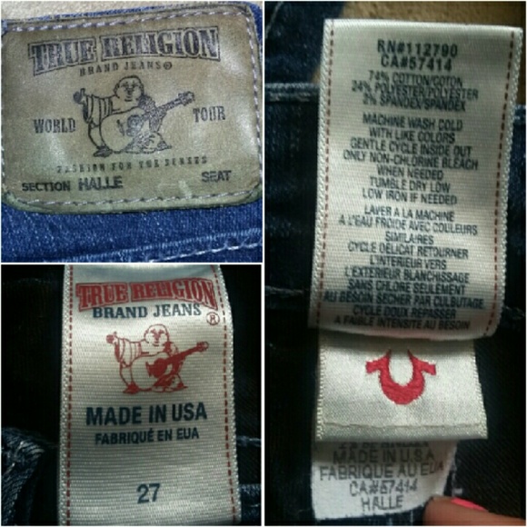 SOLD Authentic True Religion Jeans - Picture 3 of 4