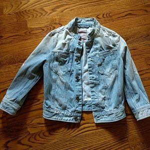 G Star Women's Midge Distressed Jacket