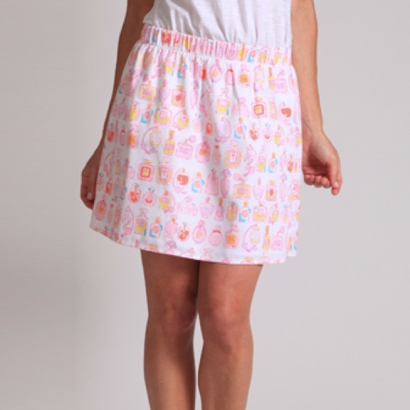 Lilly Pulitzer Perfume Print Skirt