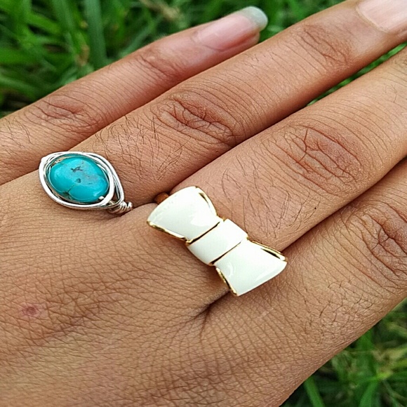 Kate spade bow ring size 7