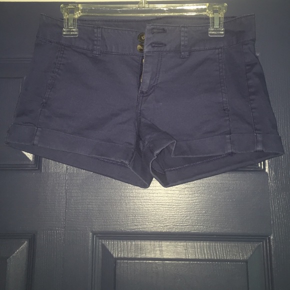 Navy blue express shorts