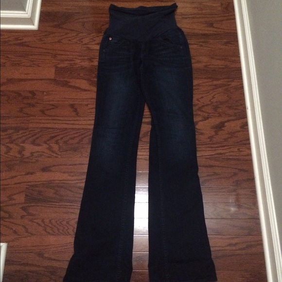 Hudson Maternity Jeans, Dark wash