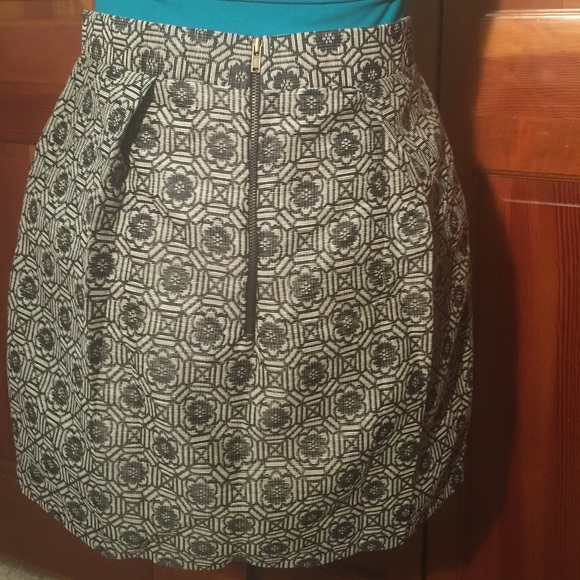NWOT Blue Rain Bubble Skirt - Picture 2 of 4