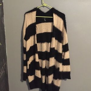 Shaggy cardigan