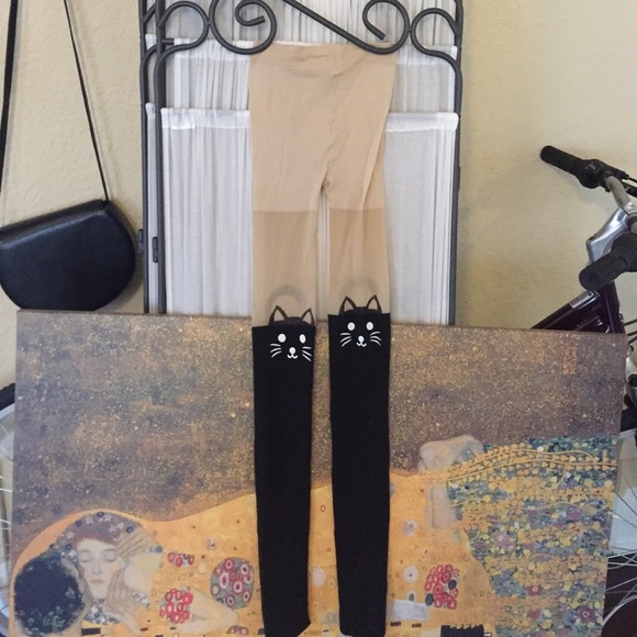 Urban Outfitters Accessories - Kitty Cat Tights