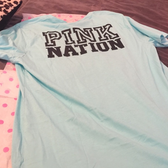 Victoria's Secret  secret pink nation shirt
