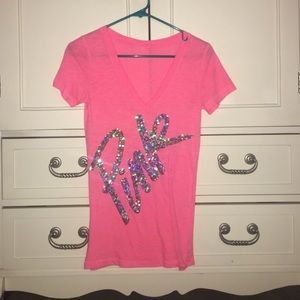 Pink V-Neck