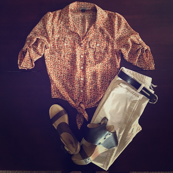 Floral Sheer Blouse