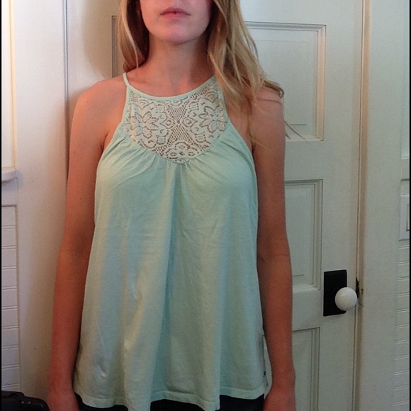 O'neill light blue/green tank top - Picture 1 of 4