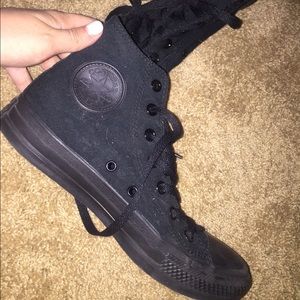 Black Converse Size 7