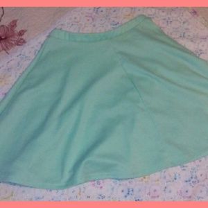 Small Turquoise Skater Skirt