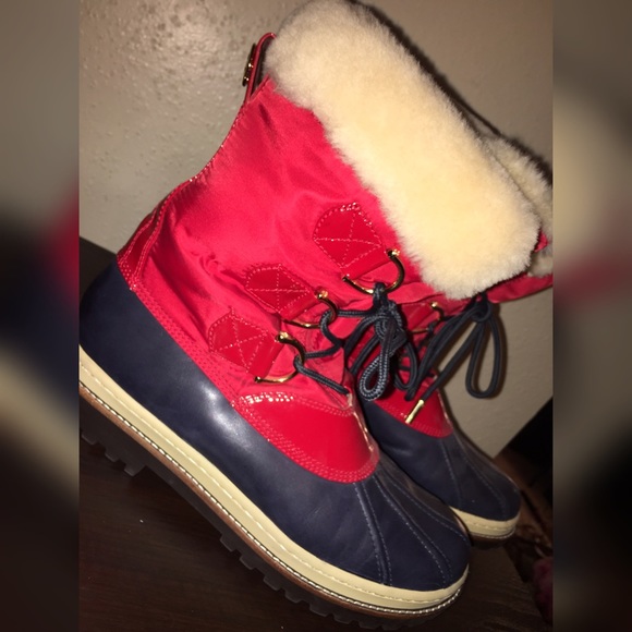 Tory Burch Snow Boots Size 10.5 (fit size 10)