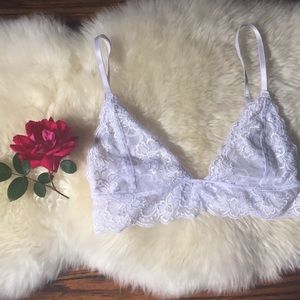 White Lace Bralette