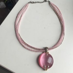 Premier designs pink necklace