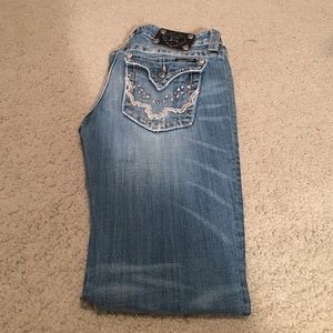 Miss me jeans 28x 31.5
