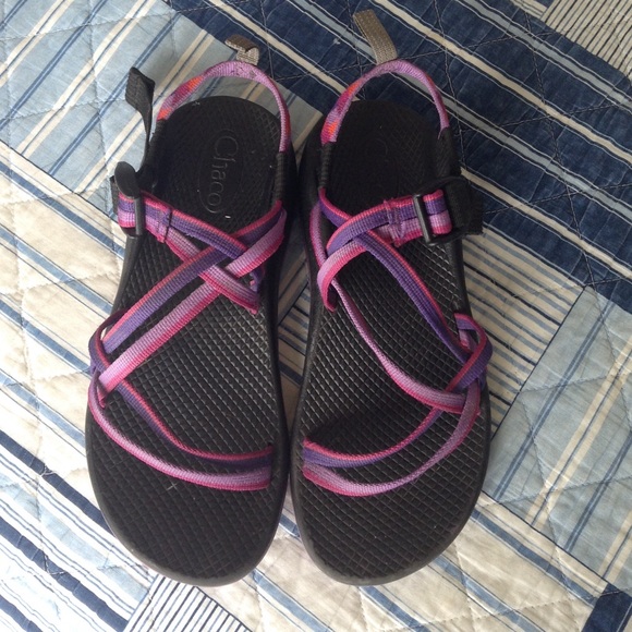 Purple & Pink Chacos in Great Condition!