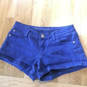 Blue Celebrity Pink Shorts- Size 1/2