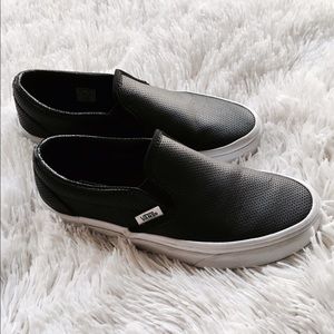 Vans Classic Perforated Leather Slip-On Sneaker