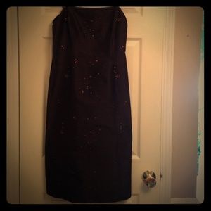 Ann Taylor strapless dress