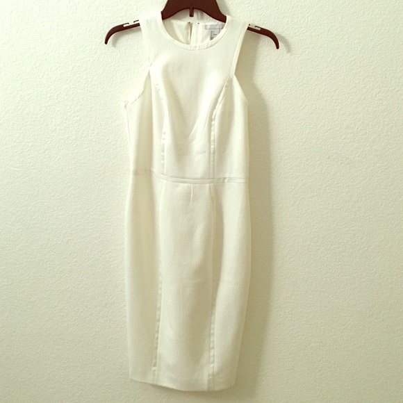 Body con white dress