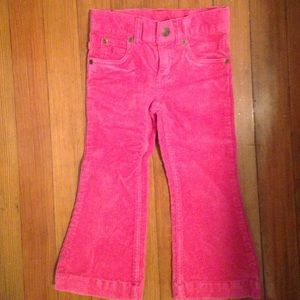 Ralph Lauren GIRLS pink corduroys