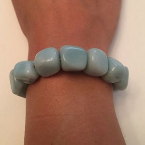 Cute Light Blue Stone Bracelet