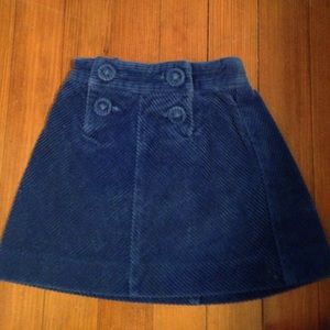 Adorable GIRLS Corduroy Skirt